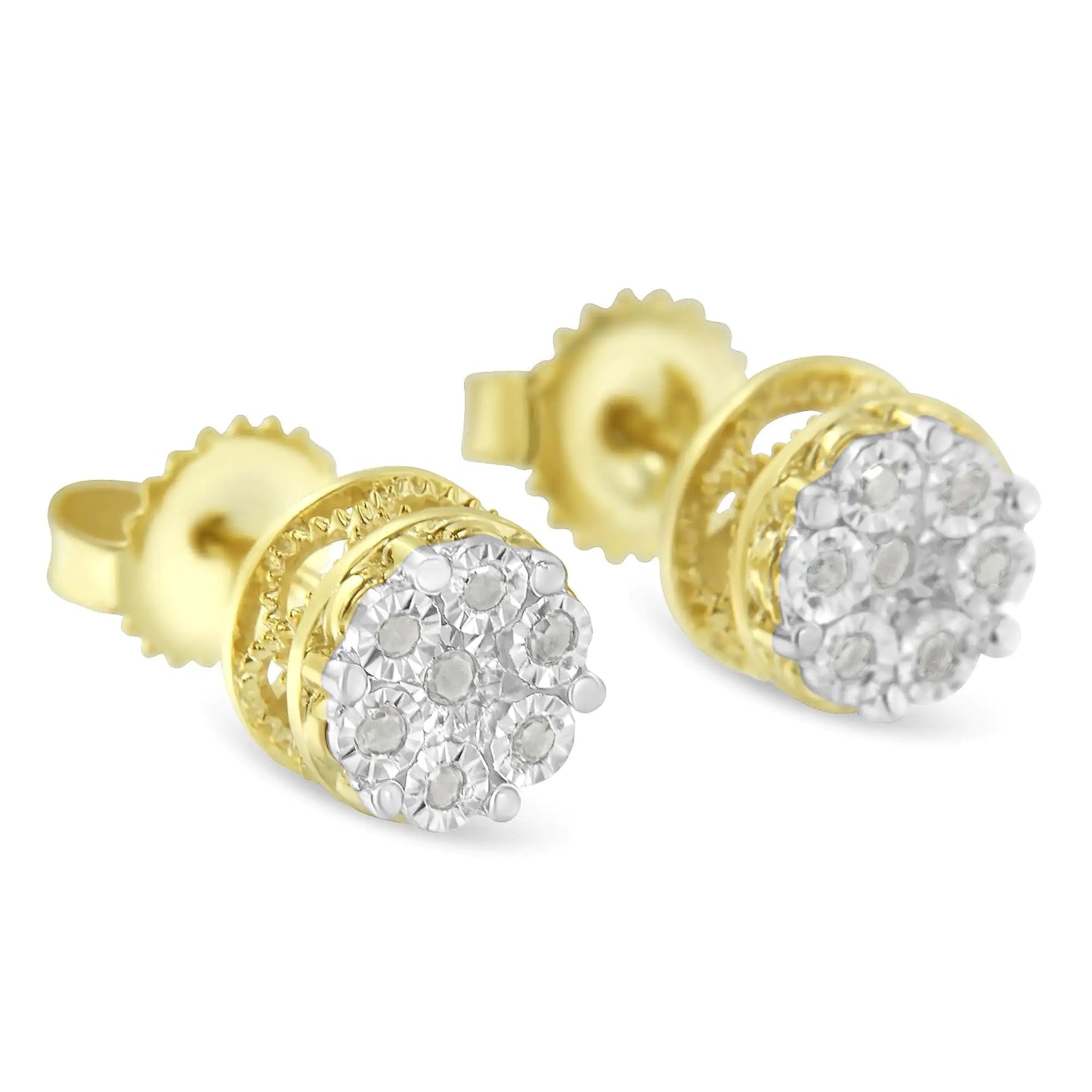 Yellow Gold Plated Sterling Silver